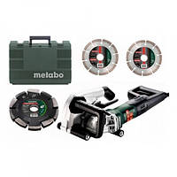 Штроборез Metabo MFE 40 + 2 алмазных диска + алмазный фрезеровальный диск 20 мм + кейс (604040900)