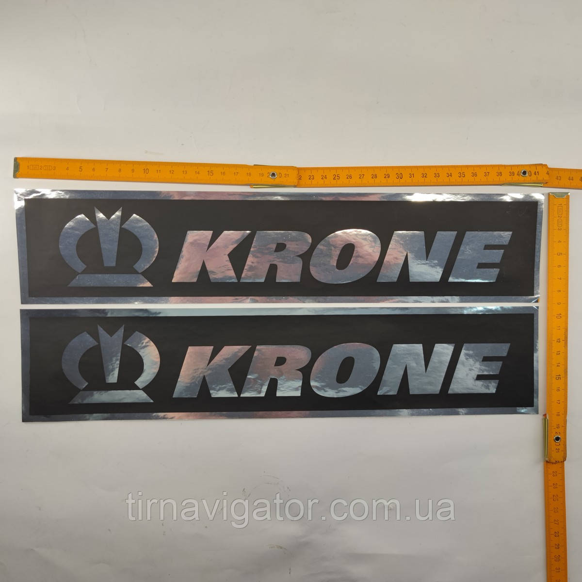 Наклейка KRONE 41*9 см. (2 шт.)