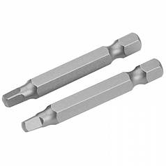 Біти S2 квадрат S 2х50 мм, 2 шт блістер SCK