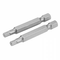 Біти S2 шестигранні 5х50 мм, 2 шт блістер SCK