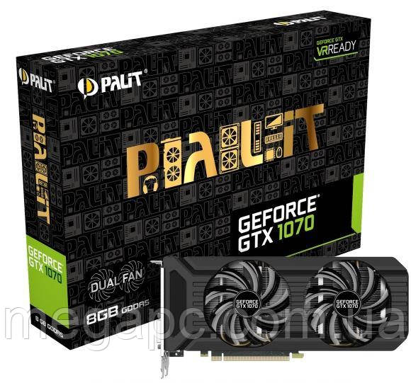 Відеокарта Palit GTX1070 Dual (NE51070015P2-1043D) (Б/В)