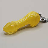 Брелок 100% натуральний матовий бурштин вага 8 г, фото 3