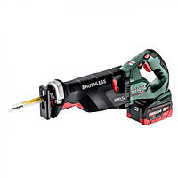 Акумуляторна сабельна пила Metabo SSEP 18 LTX BL MVT (18 В, 2х8 А*год, 32 мм) (602258810)