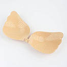 Бюстгальтер-невидимка Fly Bra з ефектом Push Up, Силіконовий бюстгальтер, Флай бра без бретелів Бежевий, B, фото 6