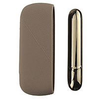 Набір чохол бічна панель для Ikos 3 Duo 2 в 1  Коричневий