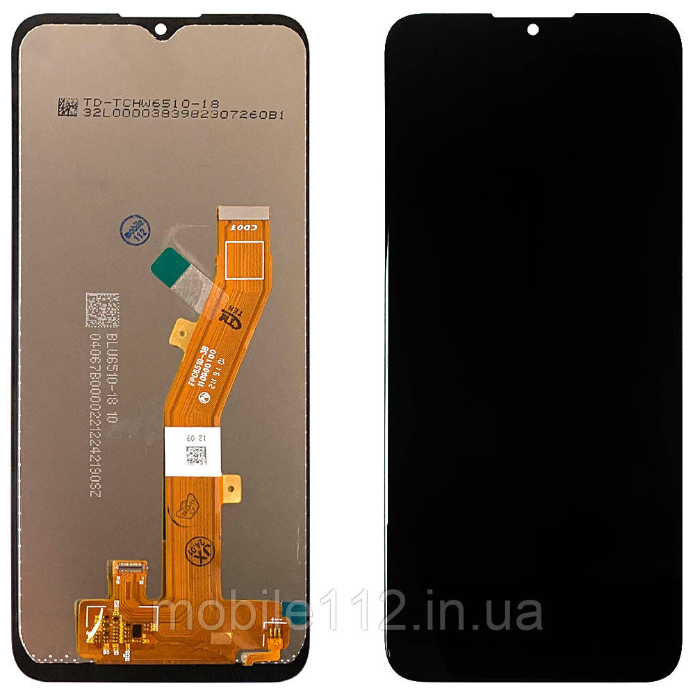 Екран (дисплей) Nokia C10, Nokia C20, Nokia C21 з тачскріном FPC6516-4 оригінал Китай