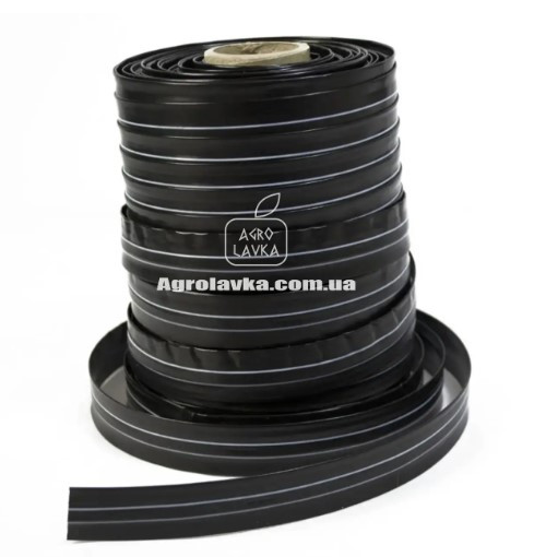 Крапельна стрічка GiwaTape 6mil 10см 1л/ч 200м Щільова (розмотка), фото 1