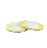 Атласна стрічка "Молочна", 6 мм. (33 метри)