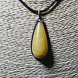 Кулон підвіска 100% натуральний пейзажний бурштин вага 4 г, фото 2