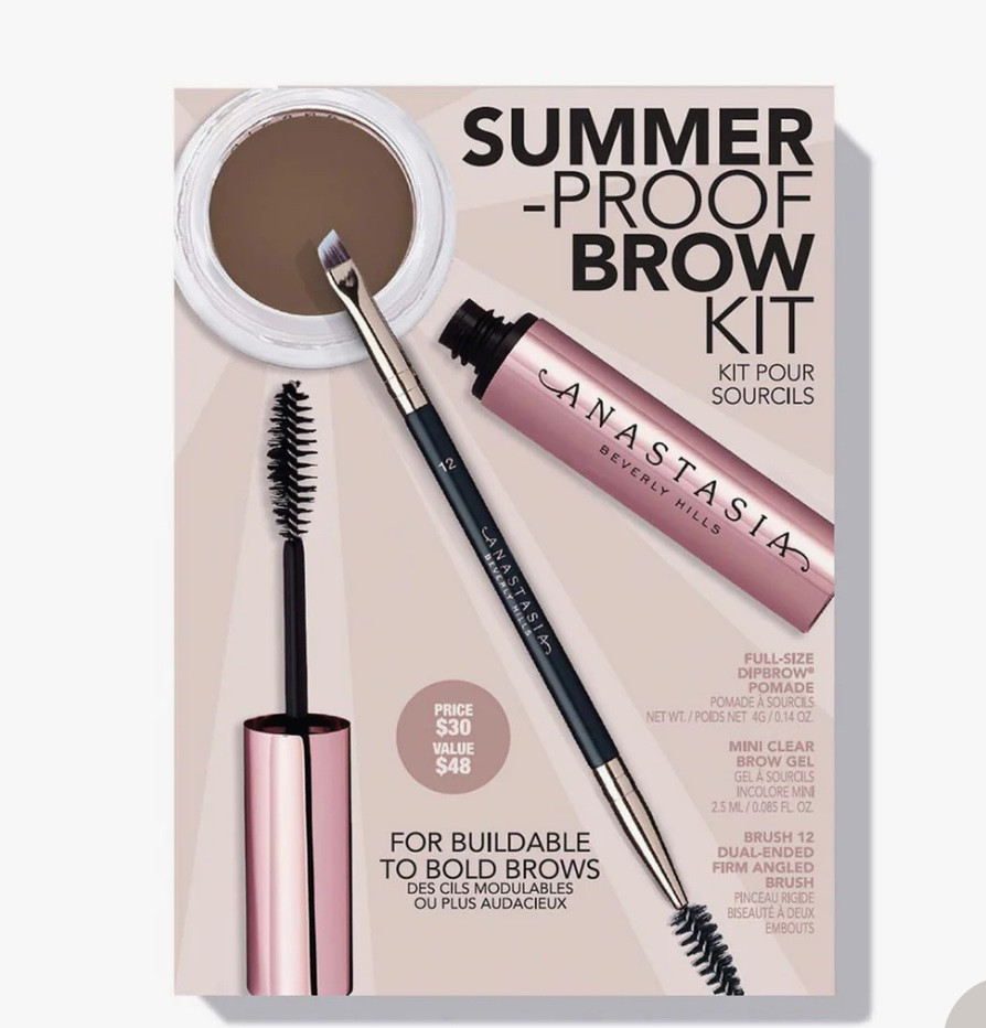 Набір для брів Anastasia Beverly Hills Soft Brown Summer-Proof Brow Kit-Medium Brown