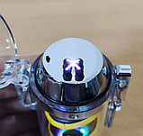 Електроімпульсна запальничка з ліхтариком і компасом USB 9032, фото 9
