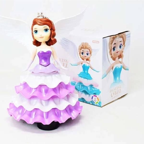 Лялька-нічник танцює з крильцями Dancing Angel Ice Princess