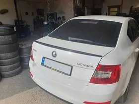 Спойлер багажника Skoda Octavia III A7 2013-2020 (скотч) Sunplex