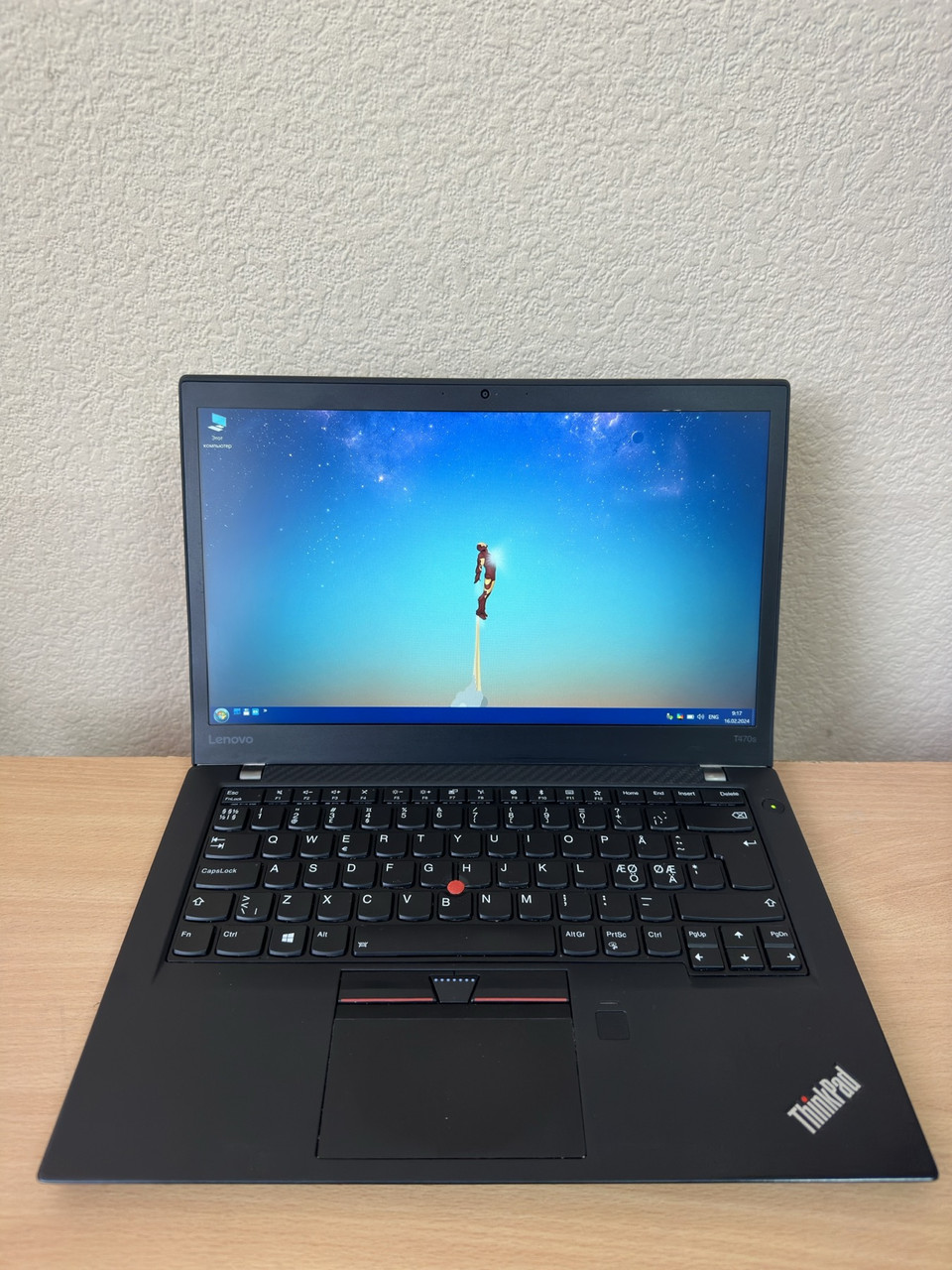 Ноутбук Lenovo ThinkPad T470s 14” Full HD/IPS/i5-7300U/16 GB DDR4/SSD 128GB/Intel HD Graphics 520/WebCam