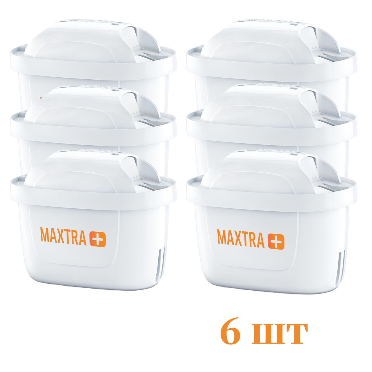 Фильтры сменные для кувшина Brita Maxtra+ Hard Water для жесткой воды Картриджи брита макстра 6 шт - фото 1 - id-p2108353453