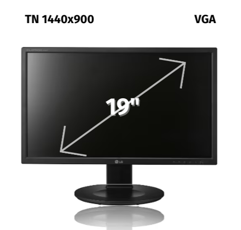 Монітор 19" LG Flatron W1942ST/TN 1440x900/VGA Б/В, фото 1