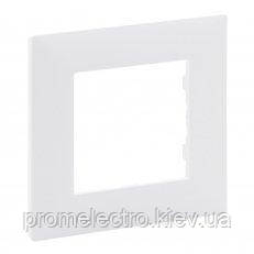 NILOE STEP Рамка 1-постова, колір Білий