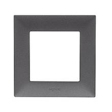 NILOE STEP Рамка 1-постова, колір Сталь