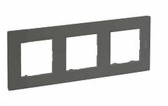 NILOE STEP Рамка 3-постова, колір Сталь