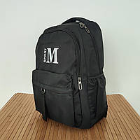 Рюкзак "Sport М" спортивний рюкзак розмір 46х32х19 см до 30 літрів колір чорний
