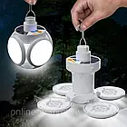 Туристичний душ від акумулятора Gotel Q16H + Подарунок Лампа BL 2029 / Портативний душ з насосом, фото 9