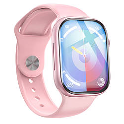 Смарт годинник спортивний з підтримкою дзвінків Smart Watch BOROFONE BD6 Рожевий