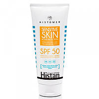 Сонцезахисний крем для обличчя та тіла SPF-50 Histomer Histan Sensitive Skin Active Protection SPF-50, 200 мл