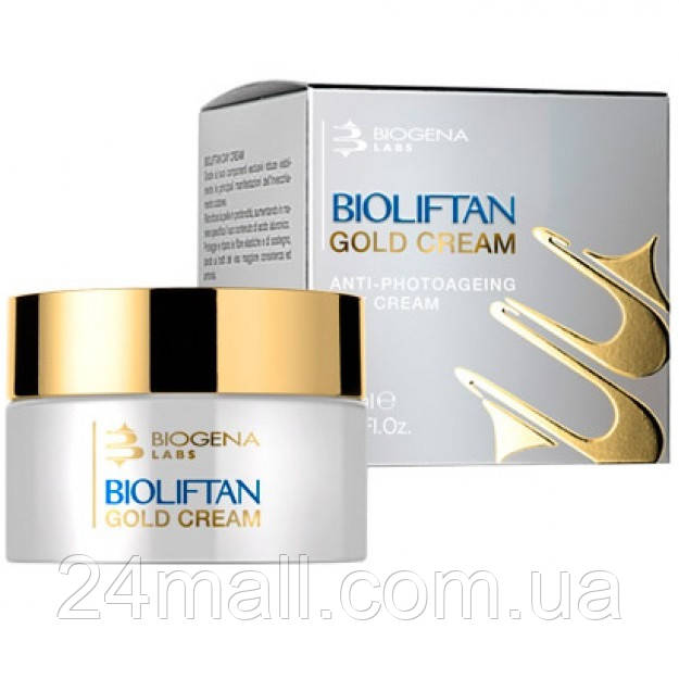 Омолоджувальний крем SPF-30 Biogena Bioliftan Gold Cream 50 мл
