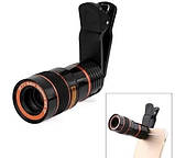 Об'єктив для телефона Phone Telescope 8x zoom, фото 3