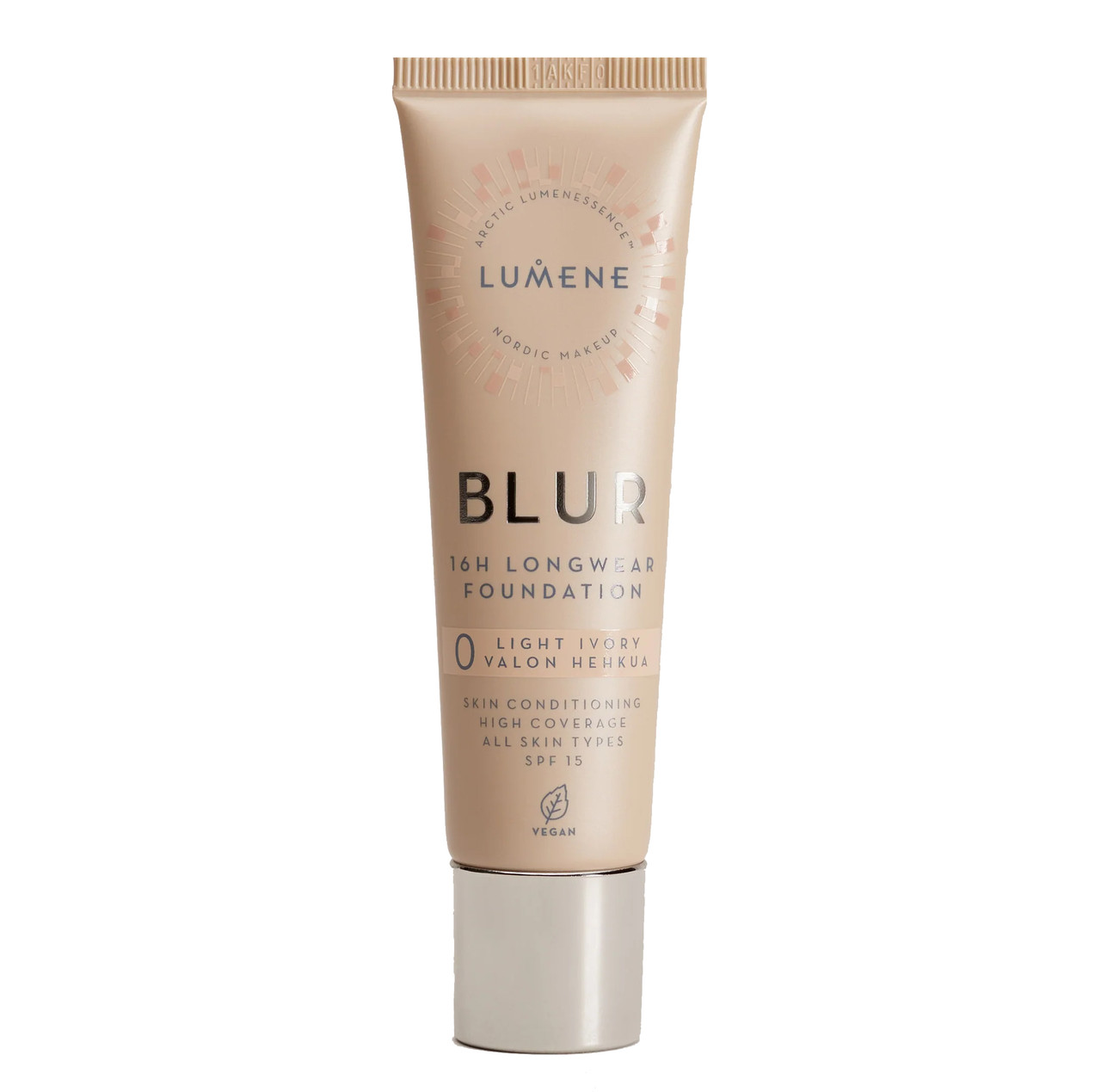 Стійка тональна основа Lumene Blur Longwear Foundation SPF15 #0 Light Ivory