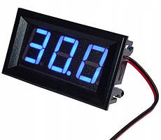 Вольтметр V27DC-A 0-100 В (сині цифри)