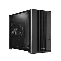 Корпус Chieftec UNI BX-10B-OP Mini-Tower mATX без БП Black