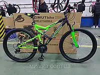 Велосипед горный AZIMUT Scorpion 24", рама 17" GFRD желтый