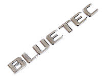 Надпись Bluetec Mercedes-Benz 2017-2023 Эмблема Хром
