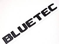 Надпись Bluetec Mercedes-Benz 2017-2023 Эмблема Черный матовый