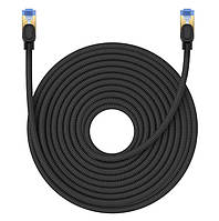 Патч-корд Baseus High Speed CAT7 10Gigabit Ethernet Cable (Braided Cable)20m Cluster Black