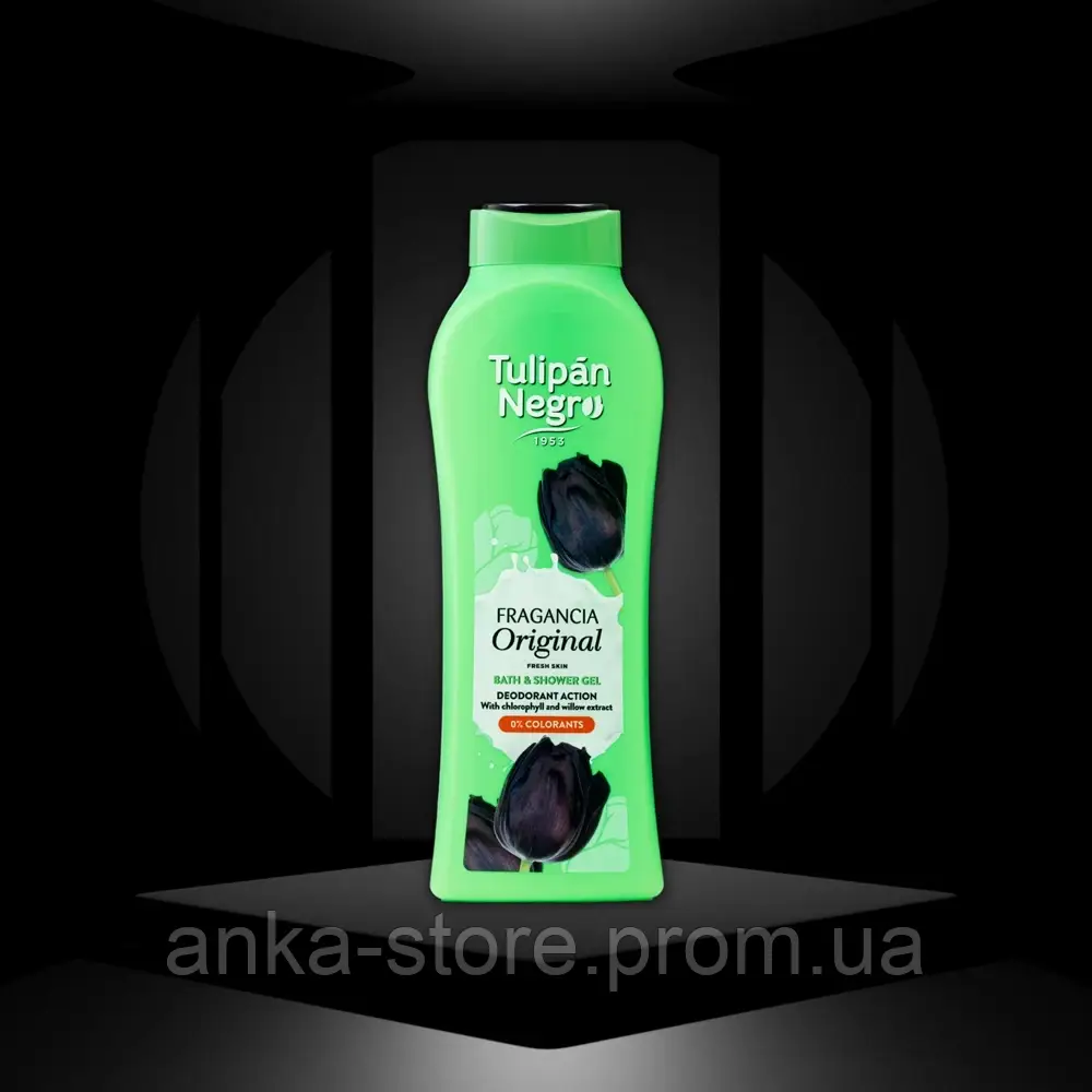 Гель для душу Tulipan Negro Original Shower Gel, 650 мл