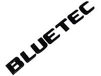 Надпись Bluetec Mercedes-Benz 2017-2023 Черный глянец