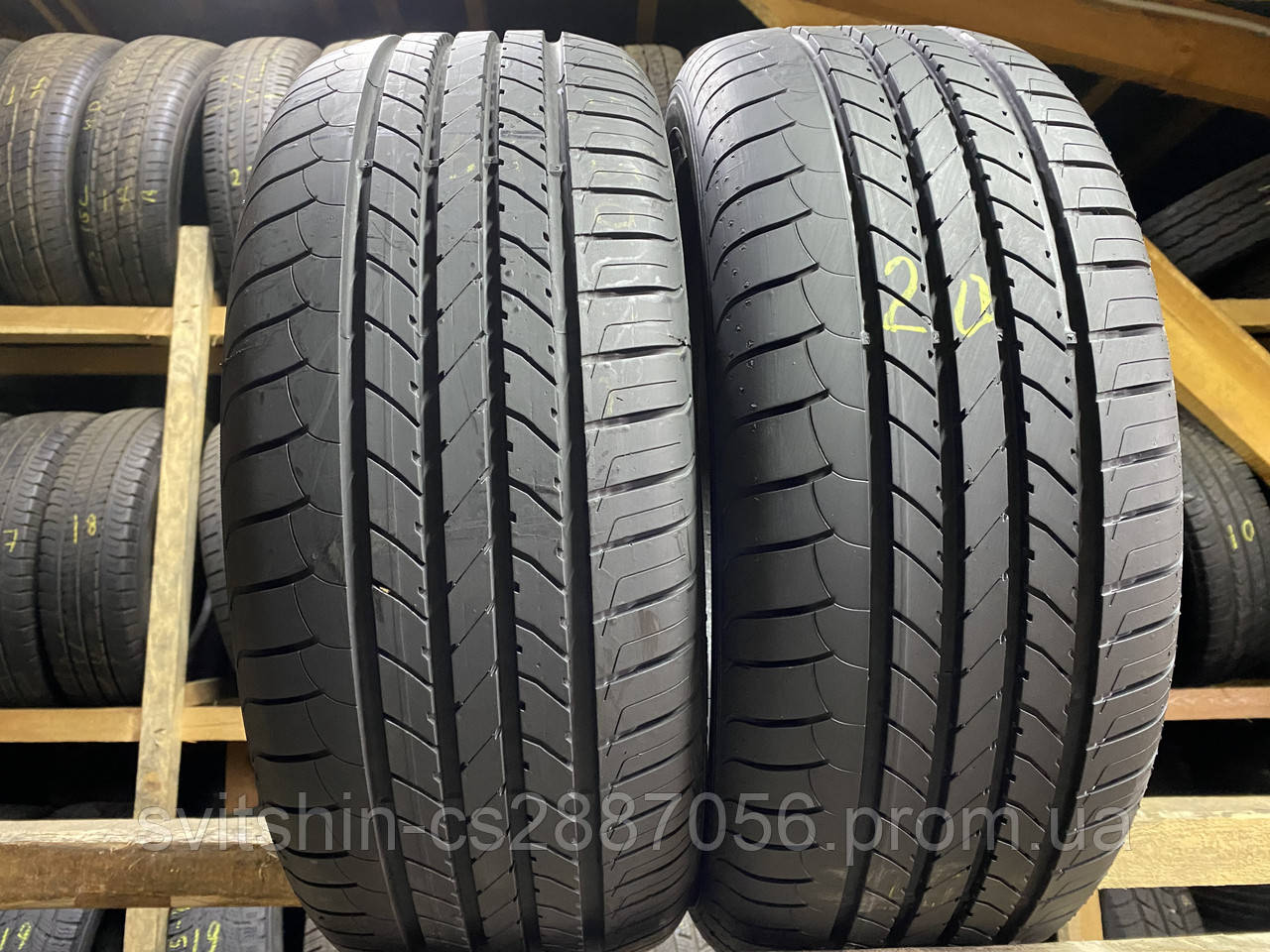 Шини Літо 205/50R17 Goodyear EfficientGrip 2020рік 6+мм 2шт