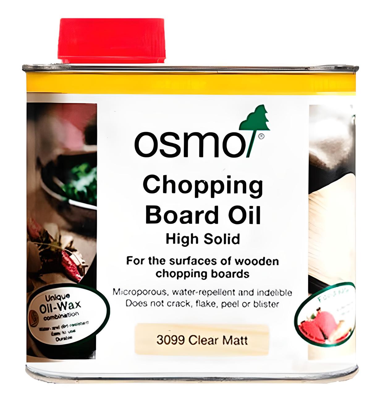 Chopping Board Oil Osmo олія з твердим воском для обробних дощок безбарвне матове 3099 0,5л