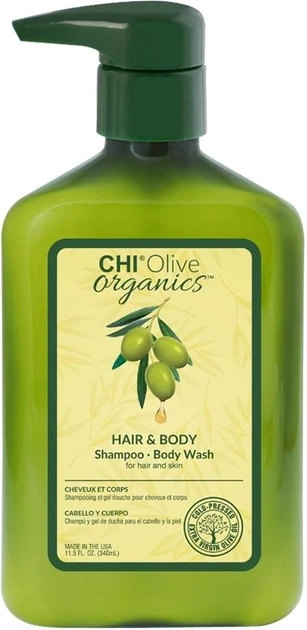 Шампунь для волосся і тіла CHI Olive Organics Hair And Body Shampoo 340ml