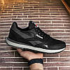 Чоловічі шкіряні кросівки (натуральна шкіра) чорні демісезонні, чоловіче взуття весна осінь, розмір 40 41 42 43 44 45, фото 3