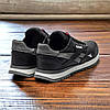 Чоловічі шкіряні кросівки (натуральна шкіра) чорні демісезонні, чоловіче взуття весна осінь, розмір 40 41 42 43 44 45, фото 8