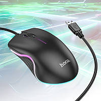 Ігрова комп'ютерна миша провідна Enjoy мишка з RGB підсвічуванням Hoco GMI9