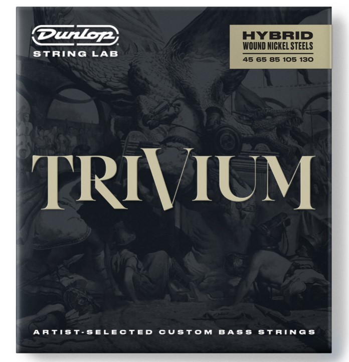 Струни для бас-гітари Dunlop TVMSB45130 Trivium Nickel Wound, фото 1