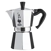 Кофеварка Bialetti гейзерная на 9 чашек, Moka express silver 420 ml 14.2 oz