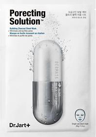 Киснева маска для обличчя очищення та звуження пор Dr. Jart+ Dermask Ultra Jet Porecting Solution 25 г поштучно
