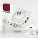 Ролики для меблів на клейкій основі універсальні, фото 4