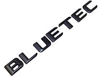 Надпись BLUETEC Mercedes-Benz 2014-2016 Эмблема Черный матовый