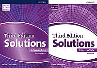 Solutions Intermediate комплект Student's Book + Workbook (книга и рабочая тетрадь) 3rd